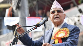 पोखराको चुनावी सभालाई केपी ओलीले सम्बोधन गर्ने